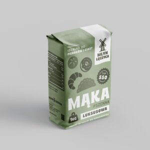 Mąka pszenna LUKSUSOWA typ 550  – 1kg