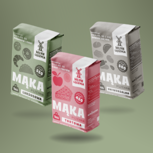 Zestaw mąk pszennych do codziennego gotowania i pieczenia – 3 kg