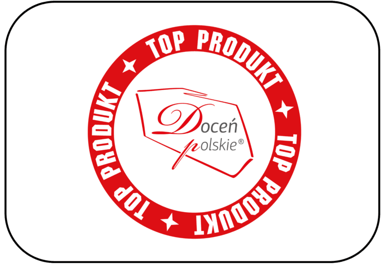 Certyfikat Doceń polskie TOP PRODUKT